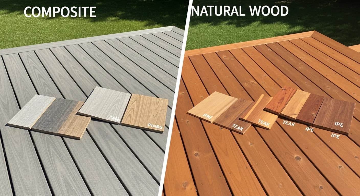Composite vs Wood Decking: Making the Right Choice