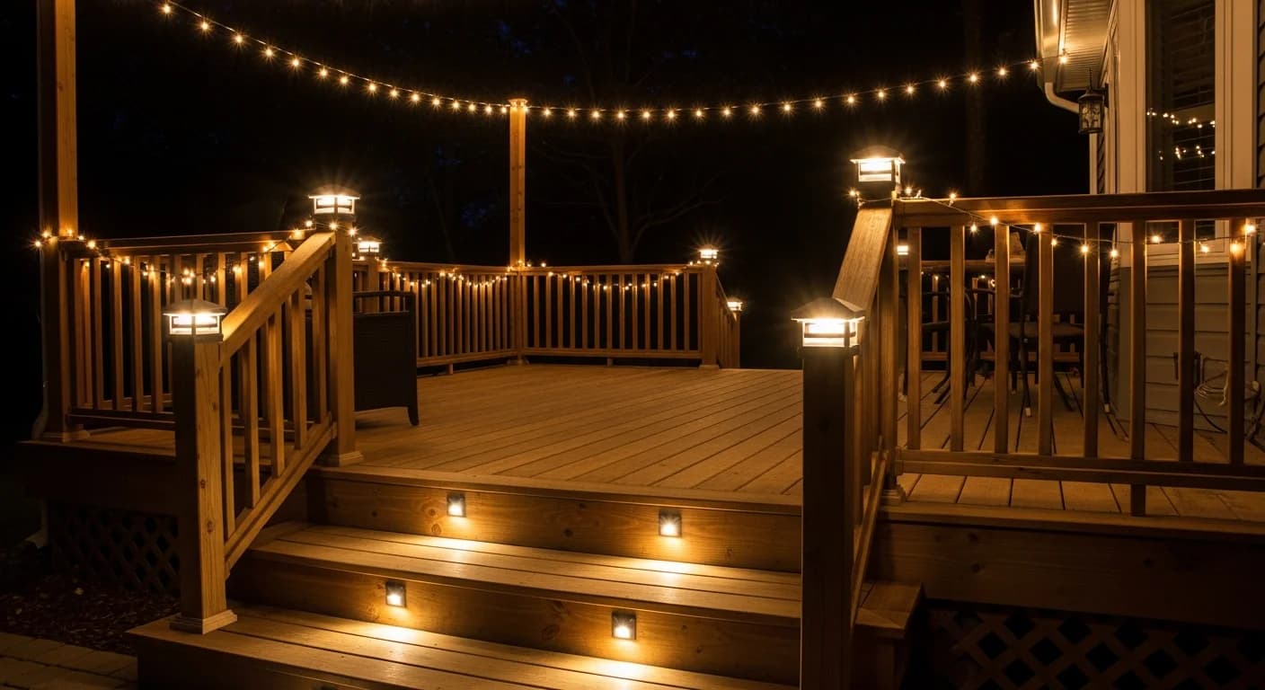 Deck Lighting Ideas: Extend Your Outdoor Hours
