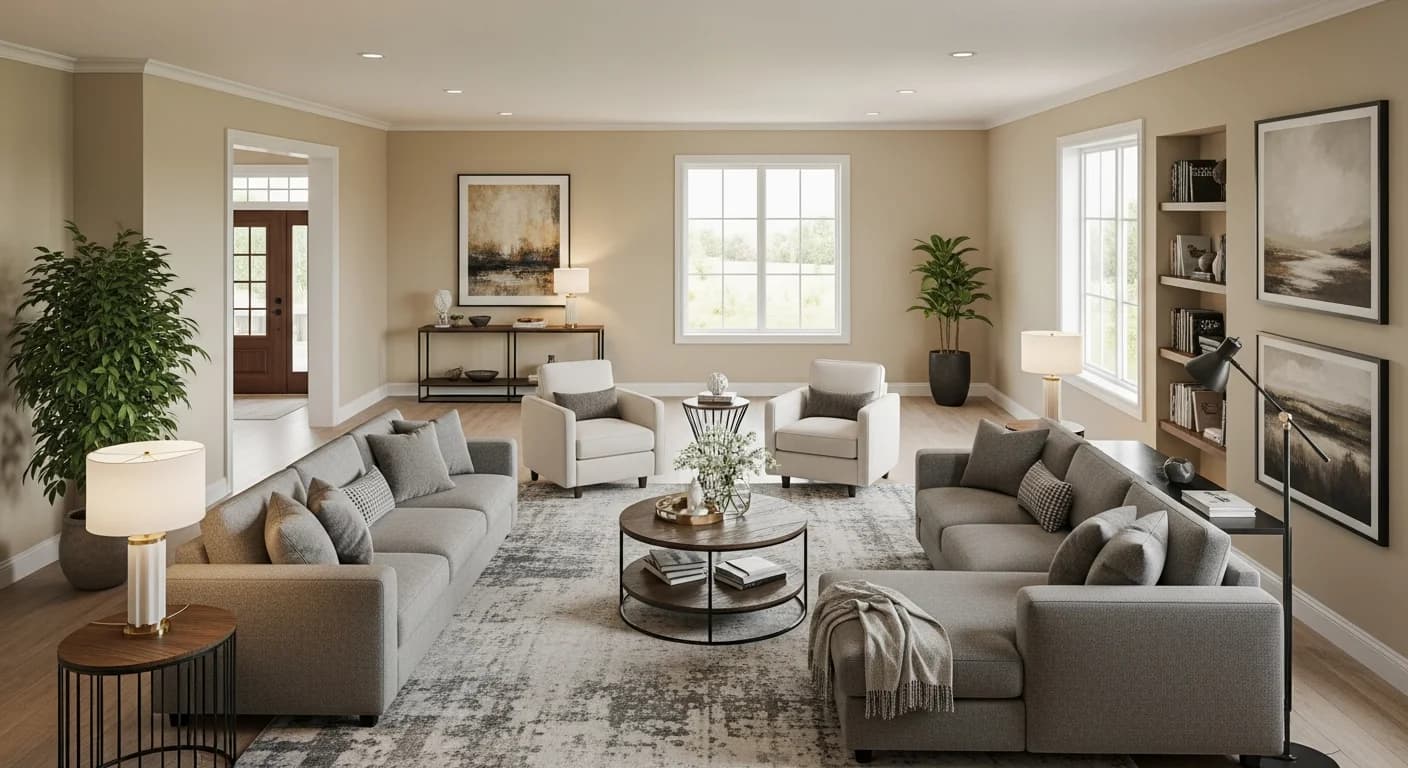 Living Room Layout Ideas | Furniture Arrangement Guide | HanoDecor