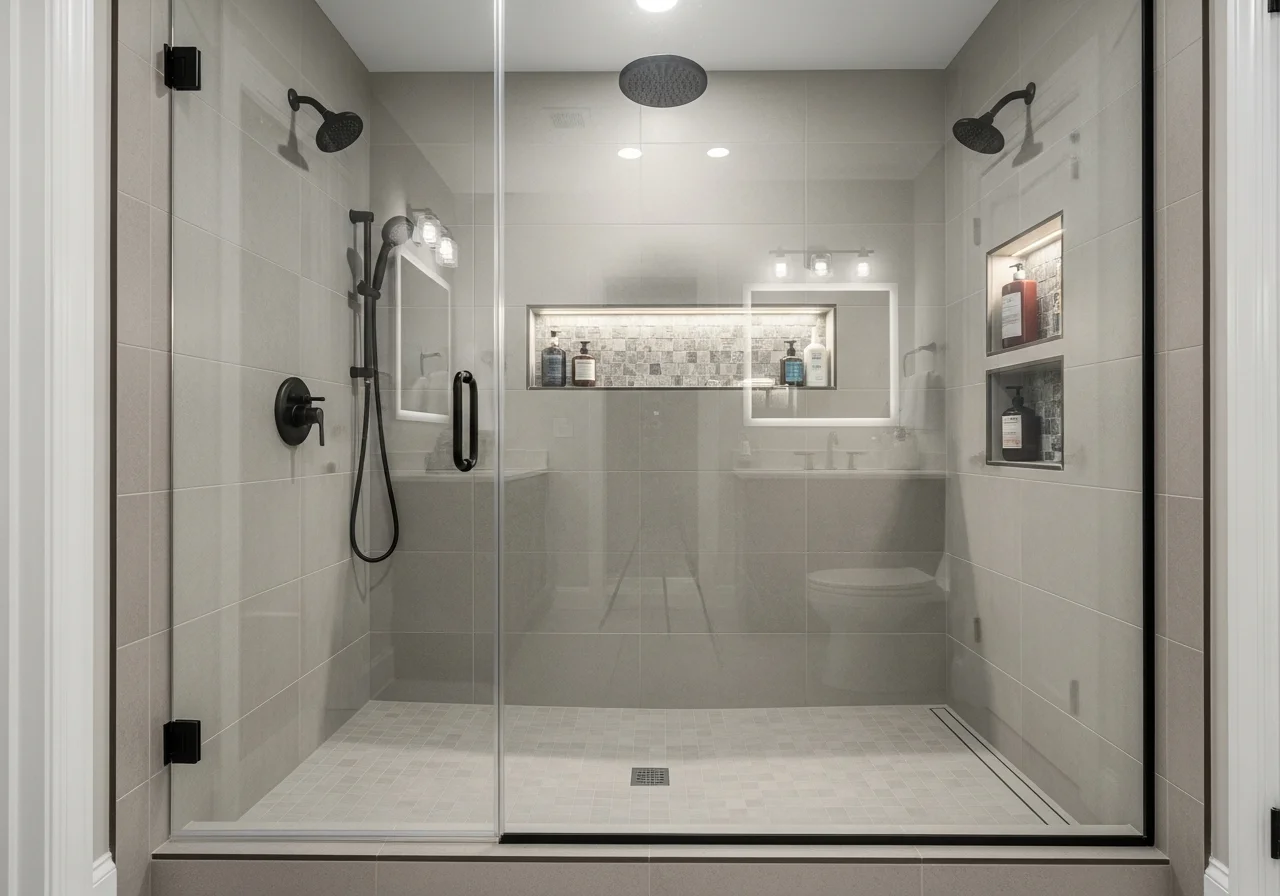 Shower Remodel Visualizer — AI Walk-In Shower Design Tool | HanoDecor