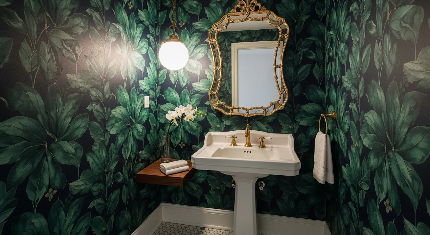Half Bath Ideas: 15 Ways to Transform Your Powder Room | HanoDecor