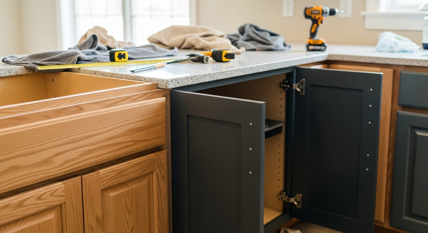 Kitchen Cabinet Refacing vs Replacing | Cost Comparison | HanoDecor