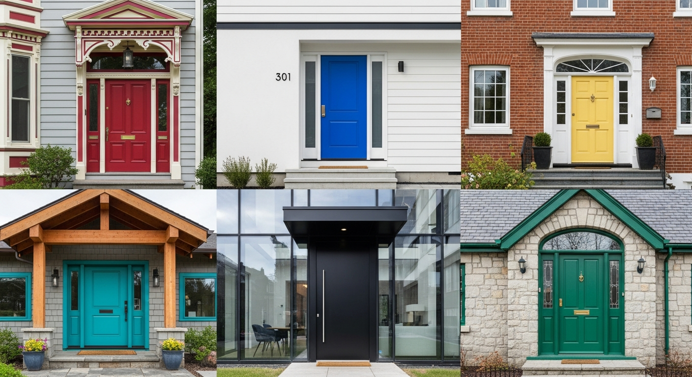 Trim & Door Colors: Design Guide | HanoDecor