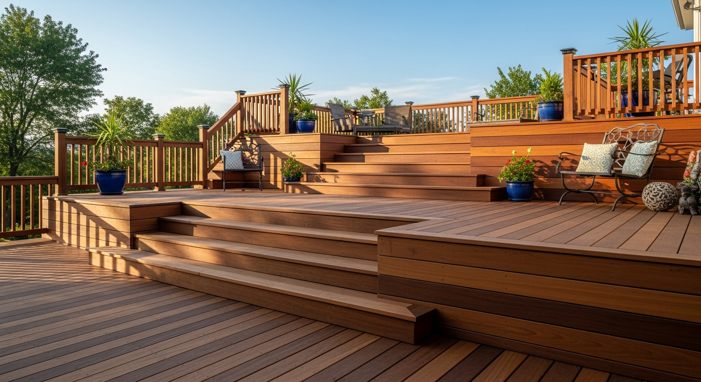 Multi-Level Deck Designs | Maximize Outdoor Space | HanoDecor