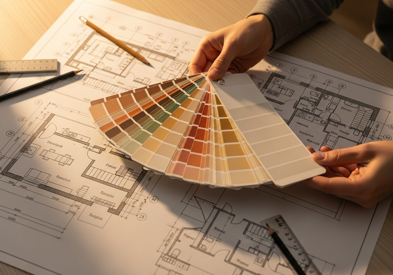 Multiple color palette generator interfaces compared side by side on desktop