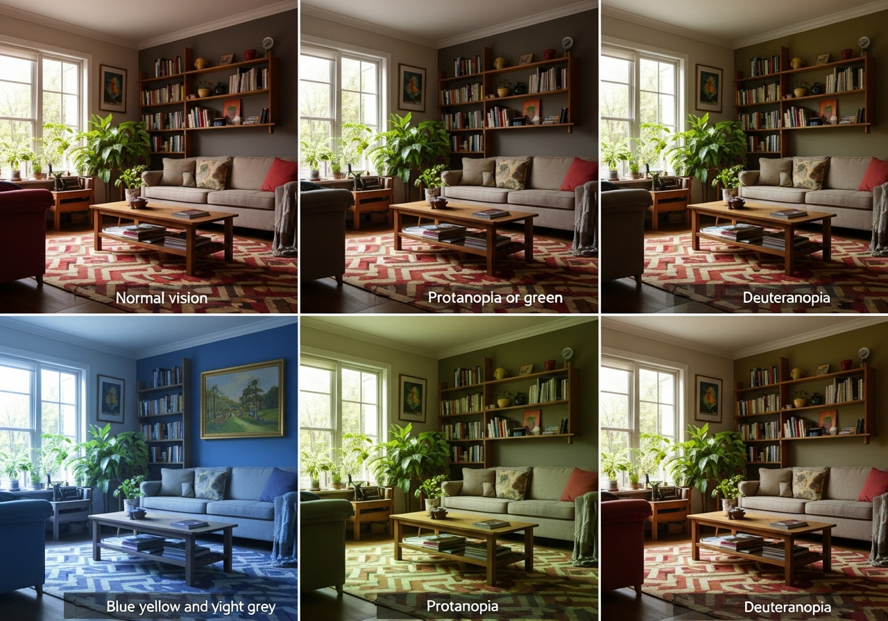 Colorblind Color Wheel Accessible Color Palette Generator: Color-Blind Friendly Design Guide ...