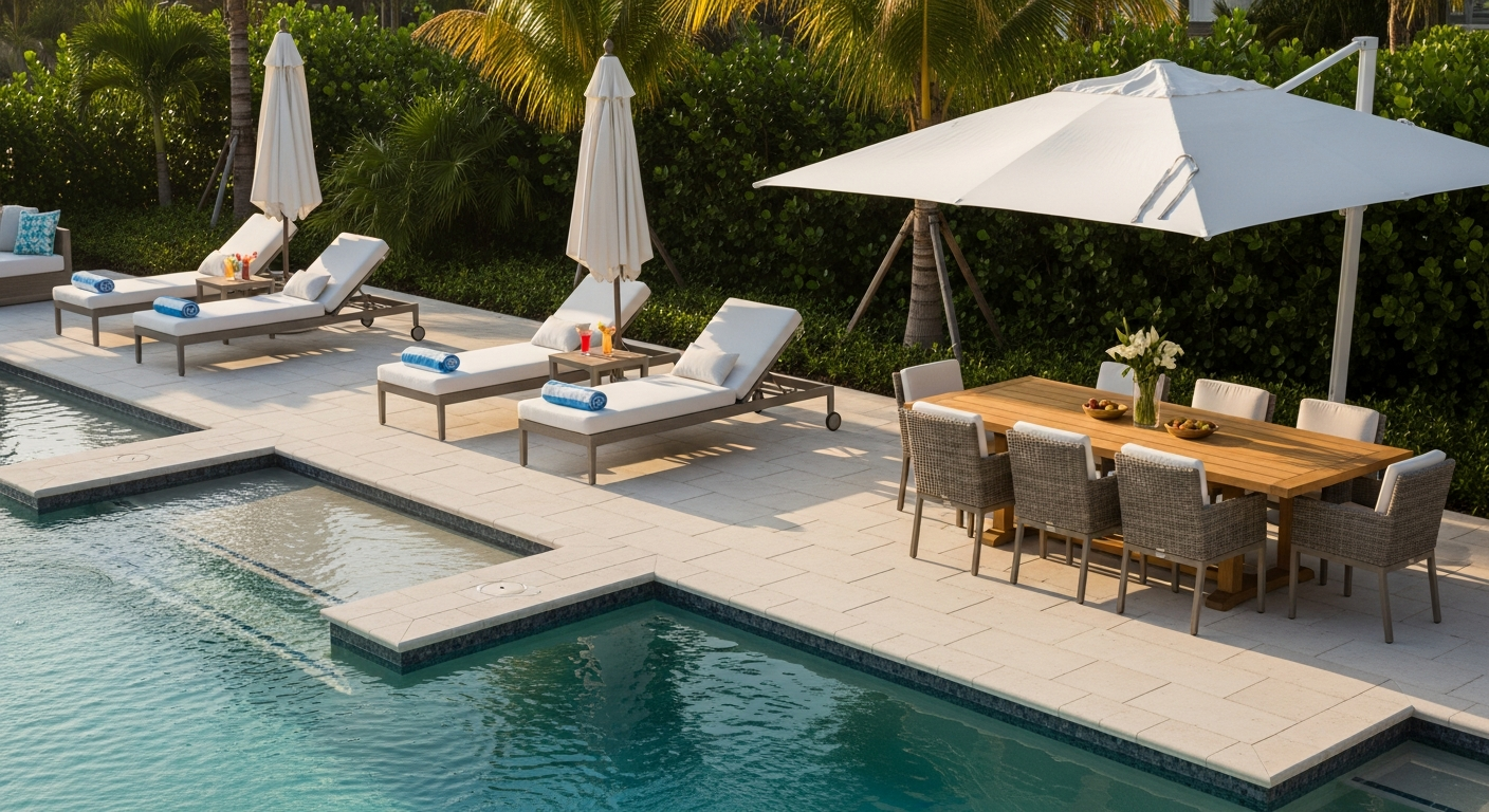 Pool Deck Ideas | Surfaces That Surround in Style | HanoDecor