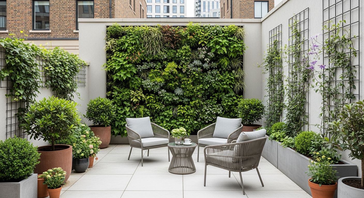 Vertical garden solutions for small backyards