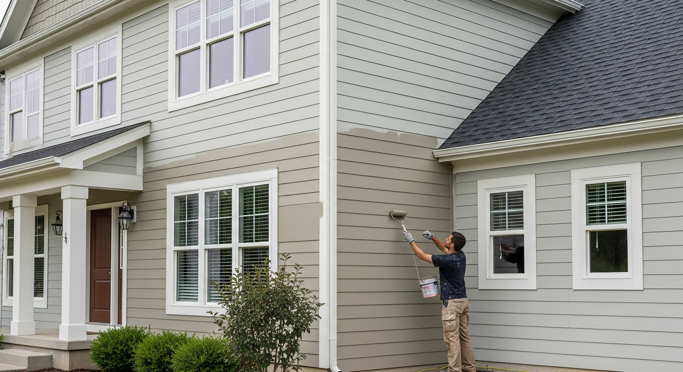 Color chart showing safe versus unsafe paint color choices for vinyl siding